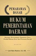 Pemahaman Dasar Hukum Pemerintahan Daerah : Konsepsi, Kewenangan, Organisasi, Desa, Produk Hukum Desa, dan Peraturan Daerah