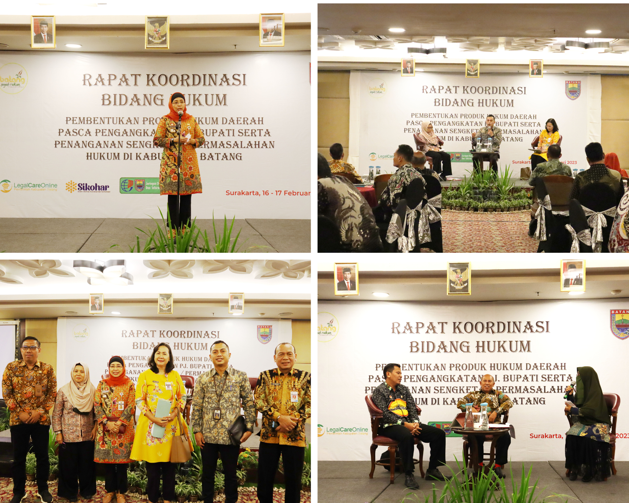 <h4><b>Rapat Koordinasi Bidang Hukum</b></h4>